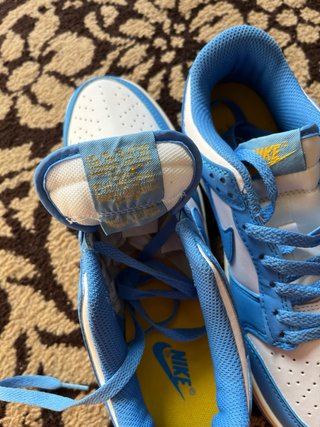 Zapatillas Nike Dunk Low Azul Blanco