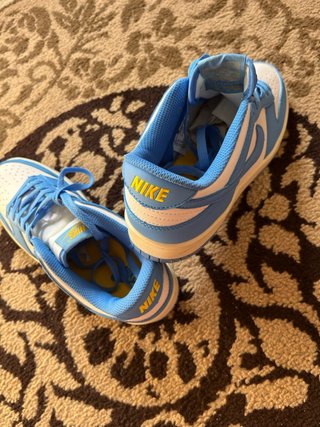 Zapatillas Nike Dunk Low Azul Blanco