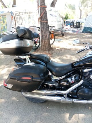 Suzuki Intruder M800 Custom Negra