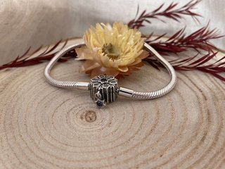 Pulsera estrella de Nieve Brillante Colgante