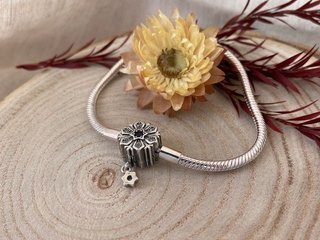Pulsera estrella de Nieve Brillante Colgante