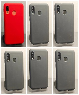 6x Samsung Galaxy A20e 32GB 3GB Black/orange