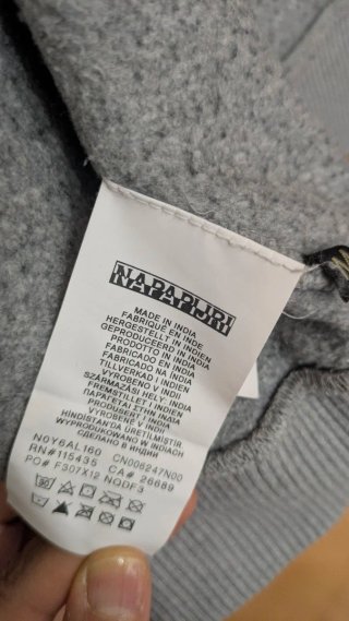 Sudadera Napapijri Gris Talla M
