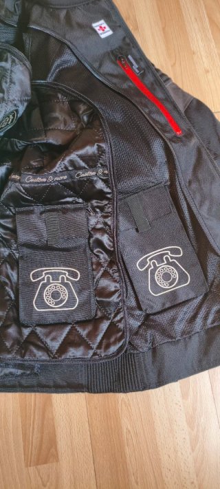 Chaqueta Cordura Moto 2XL (Realmente XL) NUEVA