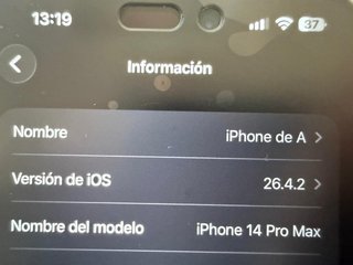 iPhone 14 Pro Max 526gb con factura y garantia