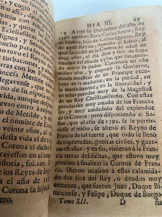 ILibros Antiguos 1733 Diario histórico politico...