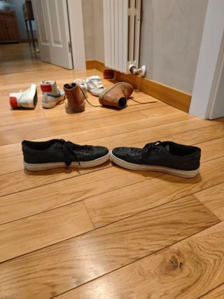 Zapatillas Levis Negras Talla 39