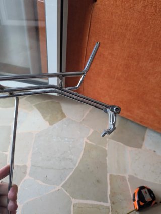 Portapacchi posteriore bici Peugeot