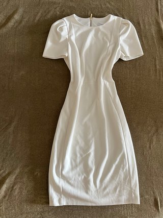 Vestido Calvin Klein Blanco roto