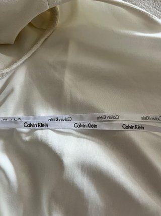 Vestido Calvin Klein Blanco roto
