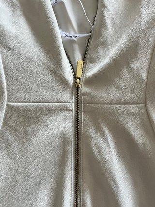 Vestido Calvin Klein Blanco roto