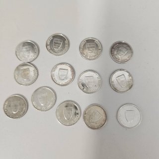Colección Arras Plata Papa Vaticano