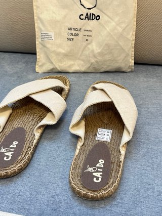 Ciabatte Caido Beige Tg 45