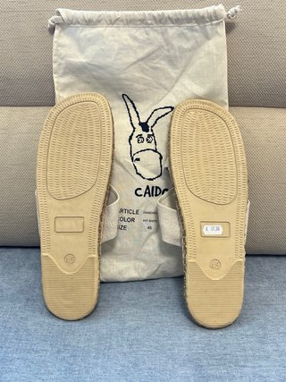 Ciabatte Caido Beige Tg 45