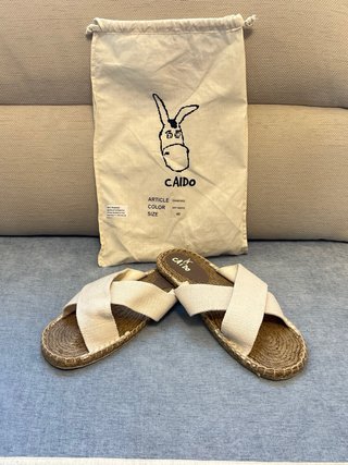 Ciabatte Caido Beige Tg 45