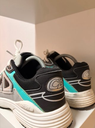 Dior B30 Sneakers Negro/Turquesa