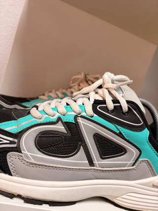 Dior B30 Sneakers Negro/Turquesa