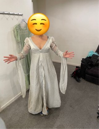 Vestido Medieval/Fantasía Teatro Talla S