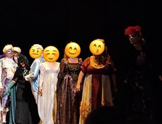 Vestido Medieval/Fantasía Teatro Talla S