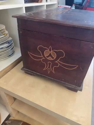 Caja botellero estilo Napoleón III