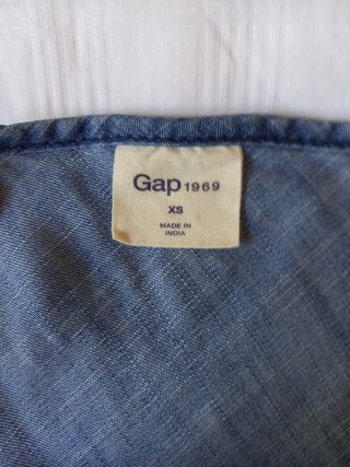 Top Gap Azul Talla XS