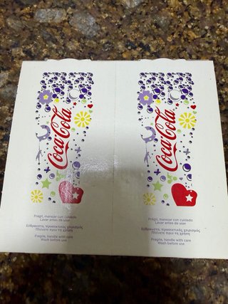Set 2 Bicchieri Coca-Cola McDonald's 125 Anni