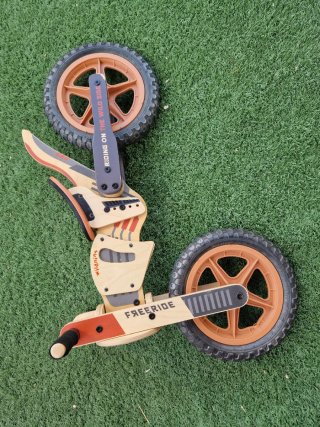 Bicicleta Equilíbrio Madeira Roda 12