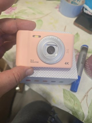 Cámara Digital Compacta Rosa