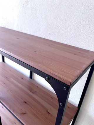 Estantería Metálica y Madera