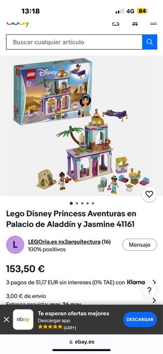3 x LEGO Harry Potter Torre del Reloj, Frozen y Al