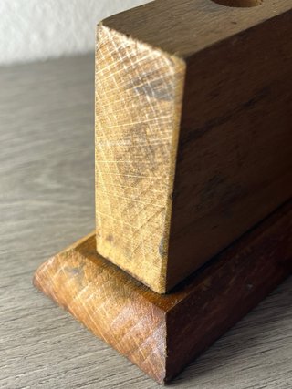 Portaprovette Vintage Legno Massiccio