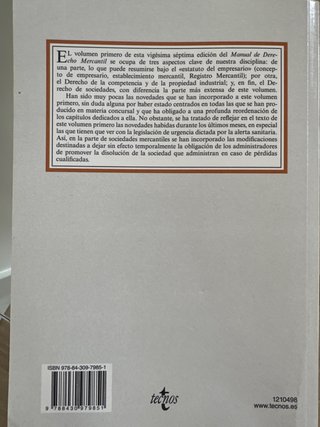 Manual de Derecho Mercantil