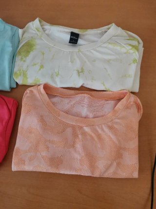 Pack 4 camisetas deportivas talla S