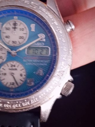 Reloj Casio Vintage Analógico Digital Cronógrafo