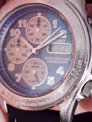 Reloj Casio Vintage Analógico Digital Cronógrafo