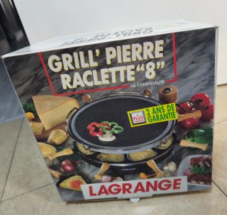 Raclette Grill Pierre 8 Lagrange