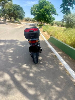Honda CBF600S Negra