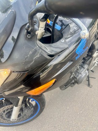 Honda CBF600S Negra