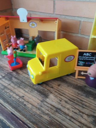 Lote Peppa Pig Supermercado y Casa