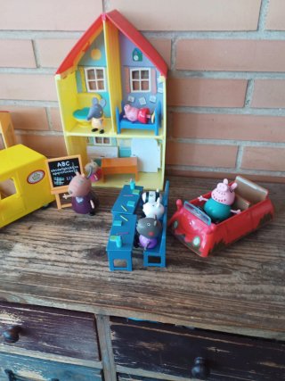 Lote Peppa Pig Supermercado y Casa