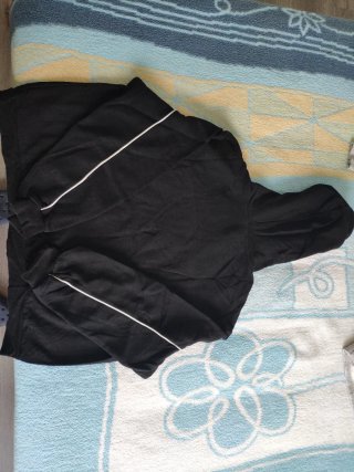 Sudadera negra con capucha Brooklyn