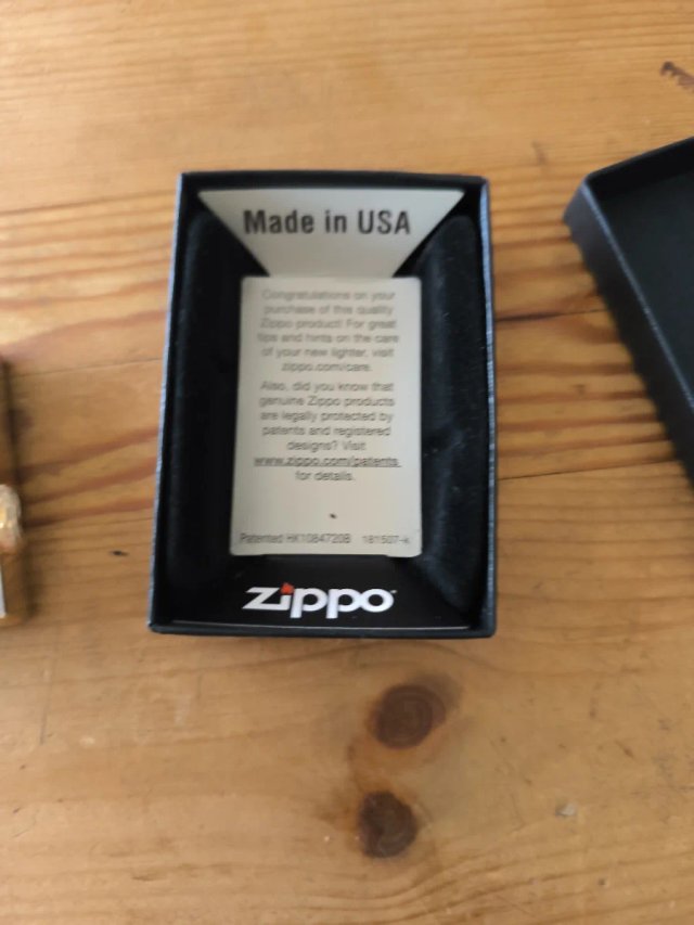 Zippo Winnie Winning Dorado Caballo Azul