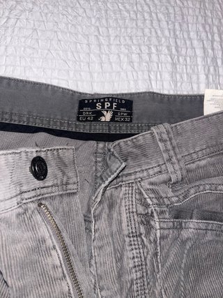Pantalones de pana Springfield Talla 42