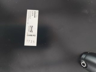 Trona infantil IKEA Agam negra