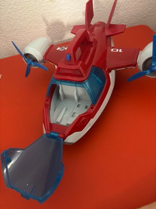Avión Patrulla Canina con luces y sonido