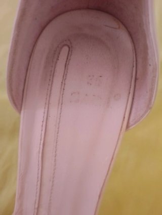 Zapatos Zara blancos tacón