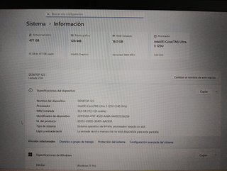 Portátil i5 Ultra 5 125U