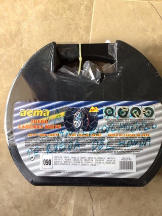 Juego Cadenas Nieve AcmA 9mm