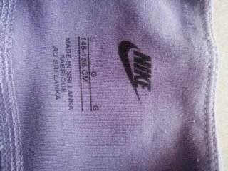 Leggings deportivos Nike morados talla 12