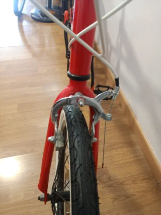 Bicicleta Minivelo Roja 20"